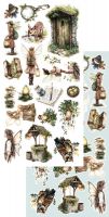 Дизайнерски елементи за изрязване "The World of Fairies", Alchemy of Art