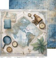 Дизайнерски хартии "Summer Adventures", 30см, Craft o'Clock