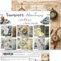Дизайнерски хартии "Summer Adventures", 15см, Craft o'Clock