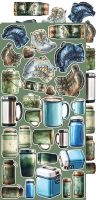 Дизайнерски елементи за изрязване "Summer Adventures-Trip&Adventure", Craft o'Clock