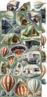 Дизайнерски елементи за изрязване "Summer Adventures-Trip&Adventure", Craft o'Clock