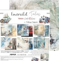 Дизайнерски хартии "Emerald Tales", 30см, Craft o'Clock
