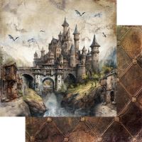Дизайнерски хартии "The Legends of the Dragons", 30см, Alchemy of Art