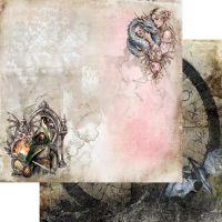 Дизайнерски хартии "The Legends of the Dragons", 20см, Alchemy of Art