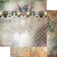 Дизайнерски хартии "The Legends of the Dragons", 20см, Alchemy of Art