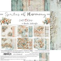 Дизайнерски хартии "Sprites of Harmony", 20см, Craft o'Clock
