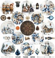 Дизайнерски хартии "Jolly Season", 30см, Craft o'Clock