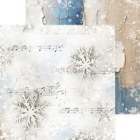 Дизайнерски фонови хартии "Jolly Season", 20см, Craft o'Clock