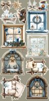 Дизайнерски елементи за изрязване "Jolly Season-Flowers and more", Craft o'Clock