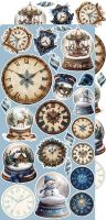 Дизайнерски елементи за изрязване "Jolly Season-Winter", Craft o'Clock