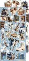 Дизайнерски елементи за изрязване "Jolly Season-Winter", Craft o'Clock