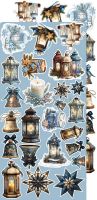 Дизайнерски елементи за изрязване "Jolly Season-Mix", Craft o'Clock