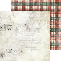 Дизайнерски фонови хартии "Oh, Christmas Night!", 20см, Craft o'Clock