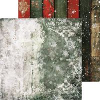 Дизайнерски фонови хартии "Oh, Christmas Night!", 20см, Craft o'Clock