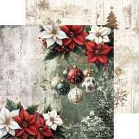 Дизайнерски хартии "Oh, Christmas Night!", 15см, Craft o'Clock