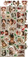 Дизайнерски елементи за изрязване "Oh, Christmas Night!-Mix", Craft o'Clock