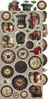 Дизайнерски елементи за изрязване "Oh, Christmas Night!-Mix", Craft o'Clock