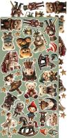 Дизайнерски елементи за изрязване "Oh, Christmas Night!-Mix", Craft o'Clock
