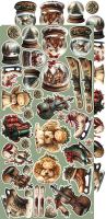 Дизайнерски елементи за изрязване "Oh, Christmas Night!-Mix", Craft o'Clock