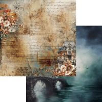 Дизайнерски хартии "Behind Closed Doors", 20см, Alchemy of Art