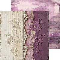 Дизайнерски фонови хартии "Plum & Caramel", 20см, Craft o'Clock