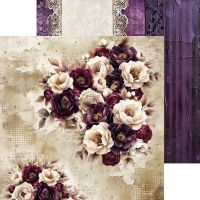 Дизайнерски хартии "Plum & Caramel", 15см, Craft o'Clock