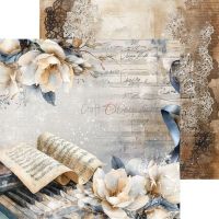 Дизайнерски хартии "Melody of My Soul", 20см, Craft o'Clock