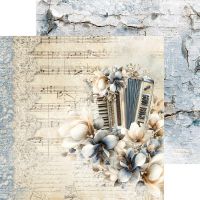 Дизайнерски хартии "Melody of My Soul", 20см, Craft o'Clock
