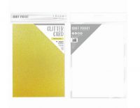 Брокатен картон "Sherbert Lemon", 5л., А4, 250гр.