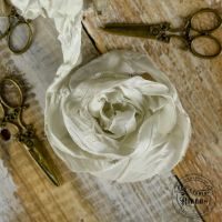 Панделка "Old White", сатен