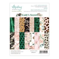 Дизайнерско блокче "Lady's Secret", 15смх20см, Mintay Papers