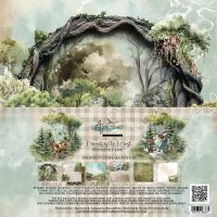 Дизайнерски хартии "Friends of the Forest", 30см, 6л., Alchemy of Art