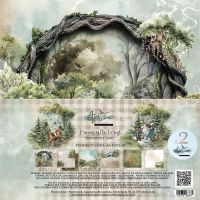Дизайнерски хартии "Friends of the Forest", 30см, 12л., Alchemy of Art