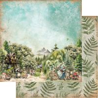 Дизайнерски хартии "Friends of the Forest", 20см, 12л., Alchemy of Art
