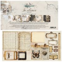 Дизайнерски хартии "In Silence", 30см, 12л., Alchemy of Art
