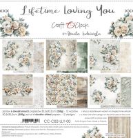 Дизайнерски хартии "Lifetime Loving You", 30см, Craft o'Clock