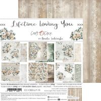 Дизайнерски хартии "Lifetime Loving You", 15см, Craft o'Clock