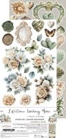 Дизайнерски елементи за изрязване "Lifetime Loving You-Flowers and more", Craft o'Clock
