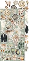 Дизайнерски елементи за изрязване "Lifetime Loving You-Wedding", Craft o'Clock