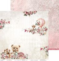 Дизайнерски хартии "Baby Girl Universe", 30см, Craft o'Clock