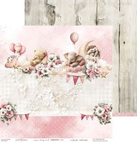 Дизайнерски хартии "Baby Girl Universe", 30см, Craft o'Clock