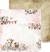Дизайнерски хартии "Baby Girl Universe", 30см, Craft o'Clock
