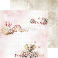 Дизайнерски хартии "Baby Girl Universe", 20см, Craft o'Clock