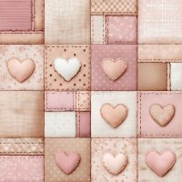 Дизайнерски хартии "Baby Girl Universe", 20см, Craft o'Clock