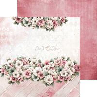 Дизайнерски и фонови хартии "Baby Girl Universe Mix", 20см, Craft o'Clock