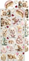 Дизайнерски елементи за изрязване "Baby Girl Universe-Flowers and more", Craft o'Clock