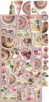 Дизайнерски елементи за изрязване "Baby Girl Universe-Baby Girl", Craft o'Clock