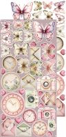 Дизайнерски елементи за изрязване "Baby Girl Universe-Baby Girl", Craft o'Clock