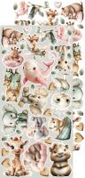Дизайнерски елементи за изрязване "Baby Girl Universe-Mix", Craft o'Clock