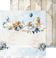 Дизайнерски хартии "Baby Boy Universe", 30см, Craft o'Clock